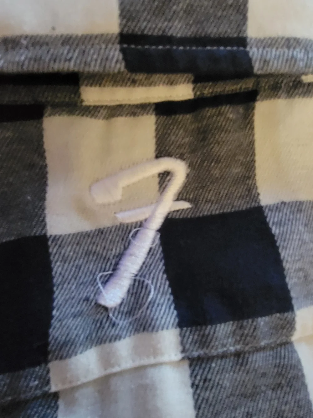 Fender Black & White Buffalo Check Flannel Shirt